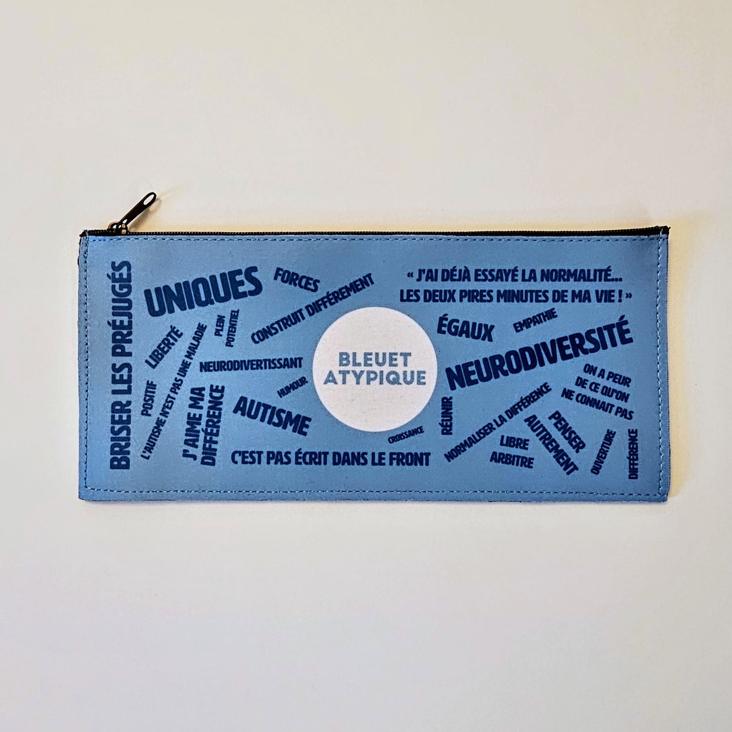 Étuis à crayons - Bleuet atypique