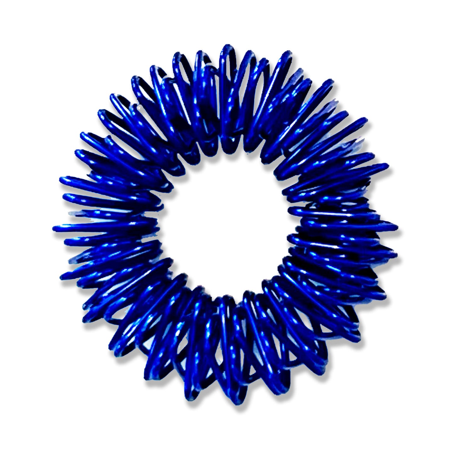 Lot de Bagues sensorielles en métal (bleu)