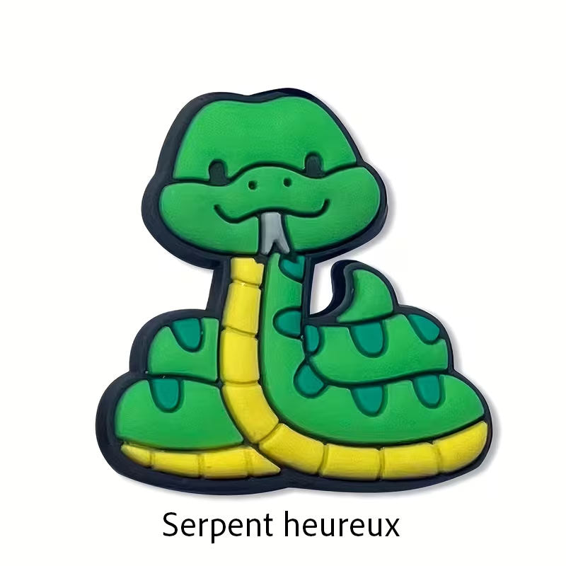 3 breloques animaux au choix (pins pour Crocs)