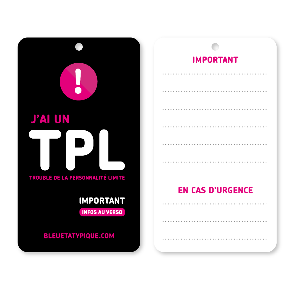 Cartes d’identification d’urgence – TPL
