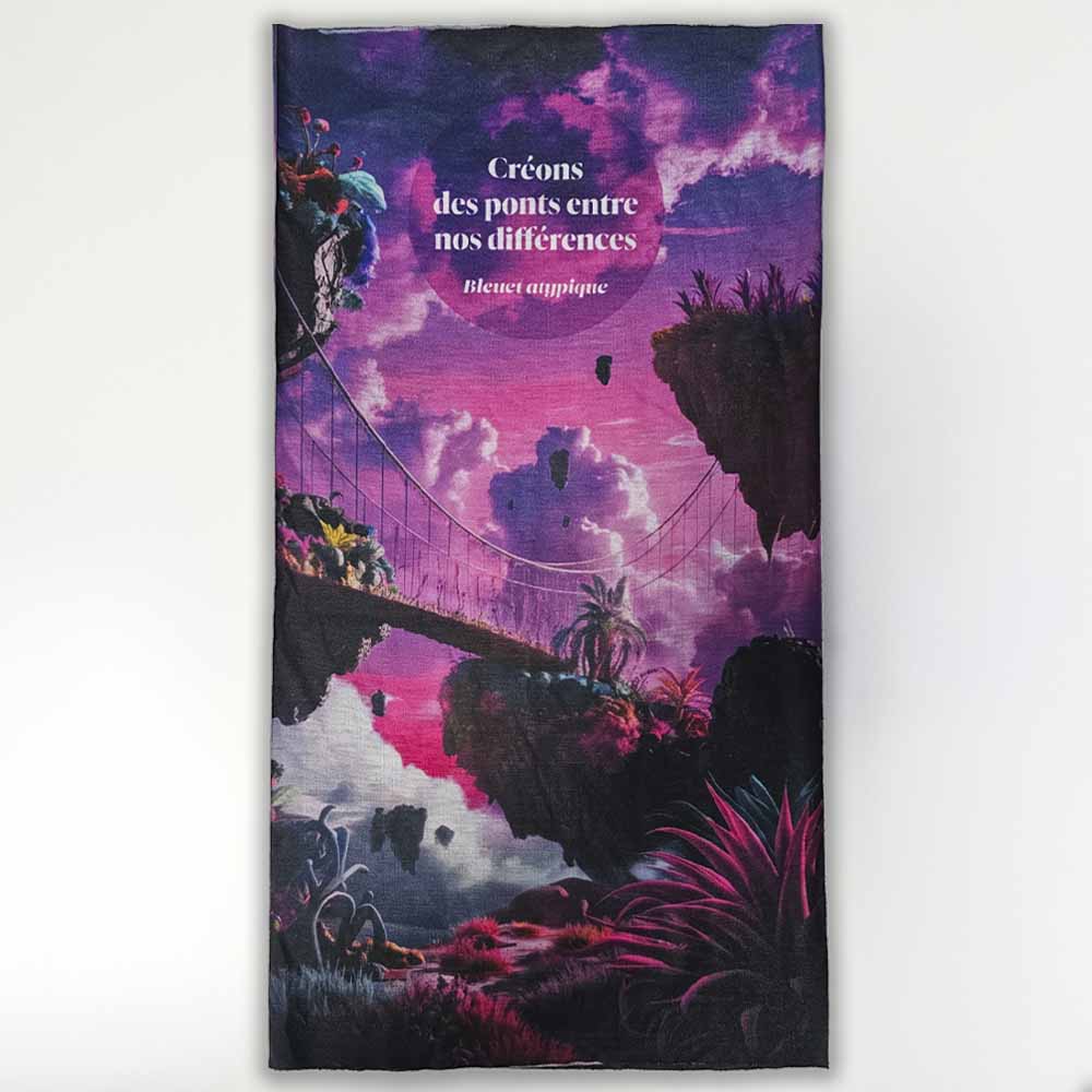 Foulard en tube - Créons des ponts