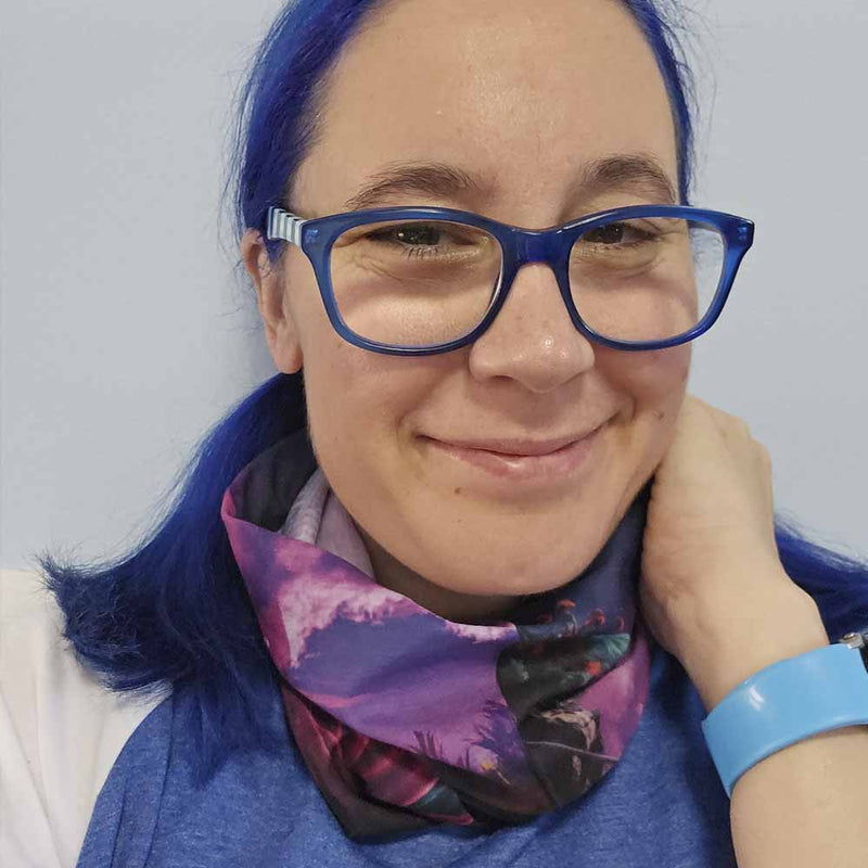 Foulard en tube - Créons des ponts
