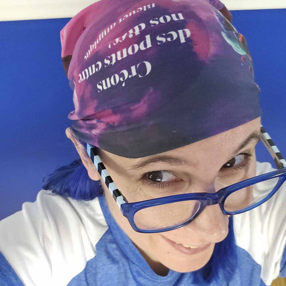 Foulard en tube - Créons des ponts