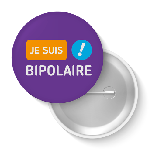 Lot de badges - Je suis bipolaire