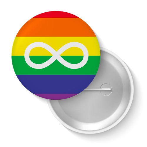 Lot de badges - Lgbtqia2s + Neurodiversité