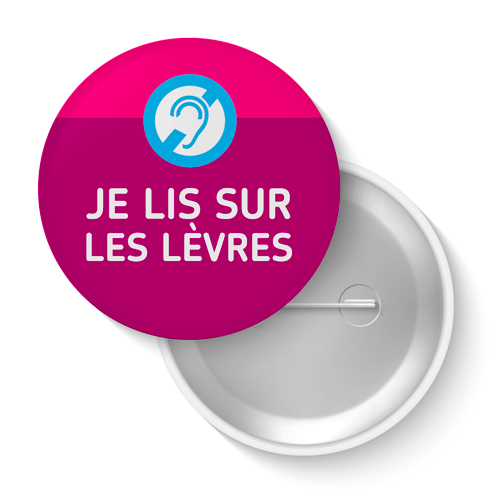 Badge set - I read lips