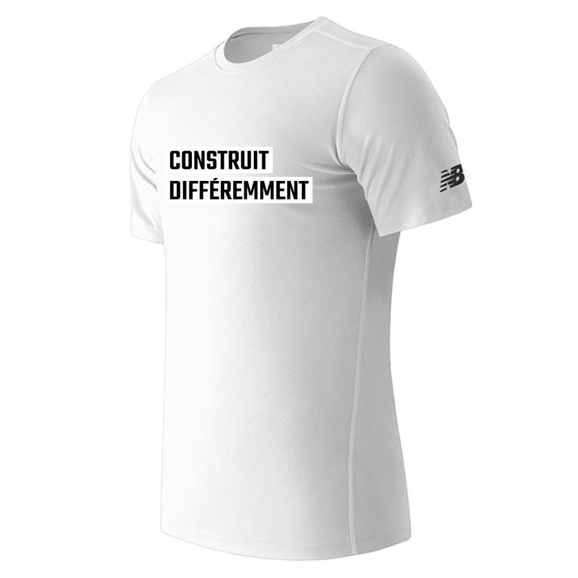 T-shirt NB sport homme - Construit différemment (blanc)
