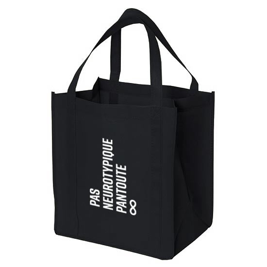 Sacs écologiques - Pas neurotypique pantoute (noir)