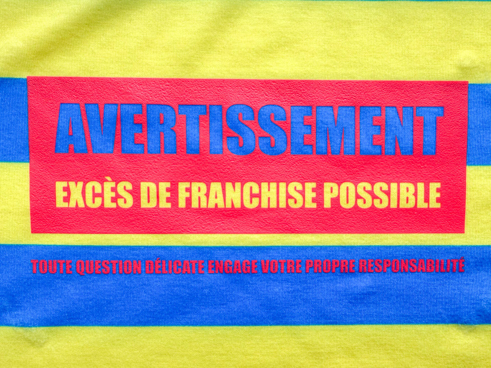 Avertissement (medium large seulement)