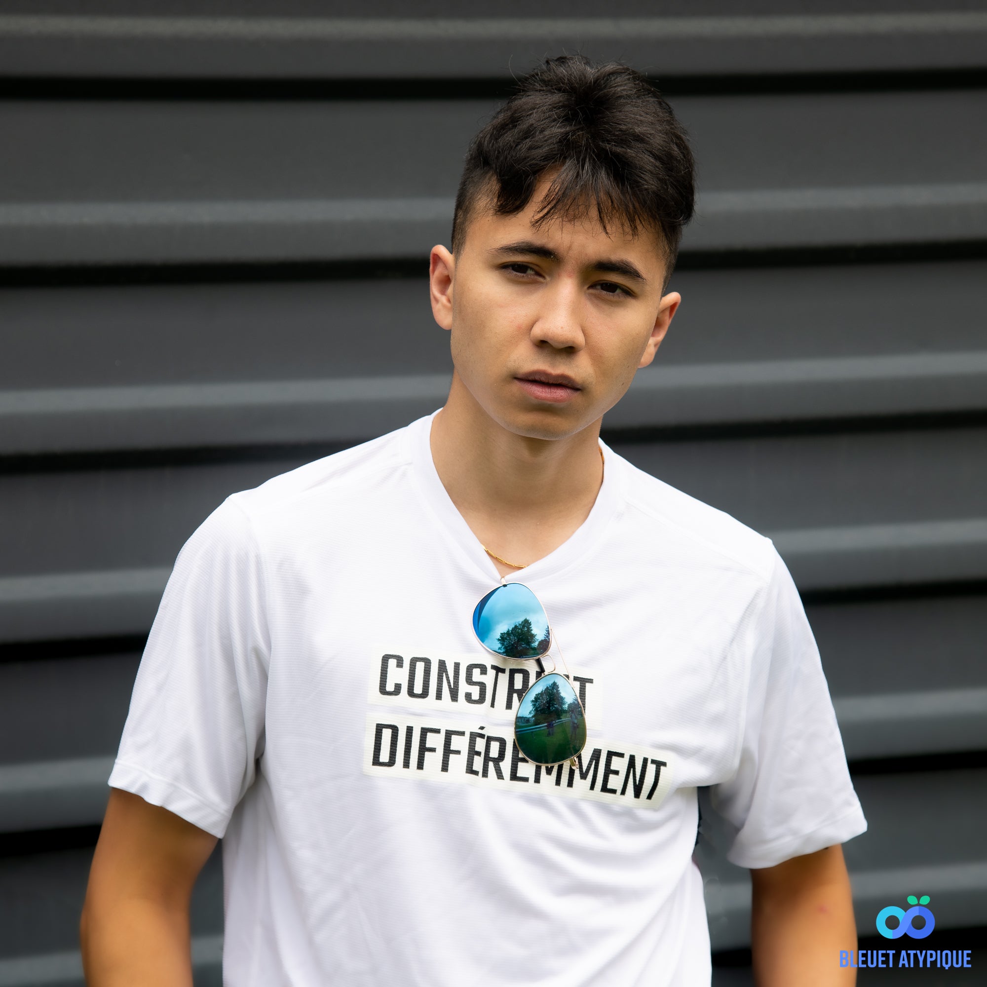 T-shirt NB sport homme - Construit différemment (blanc)
