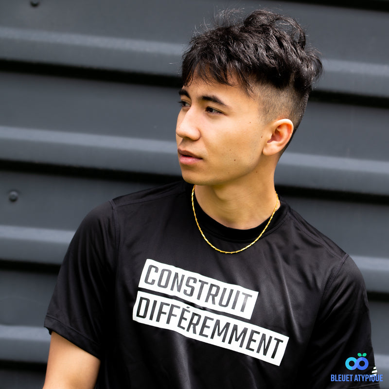 Men's NB sport t-shirt - Built differently (black)
