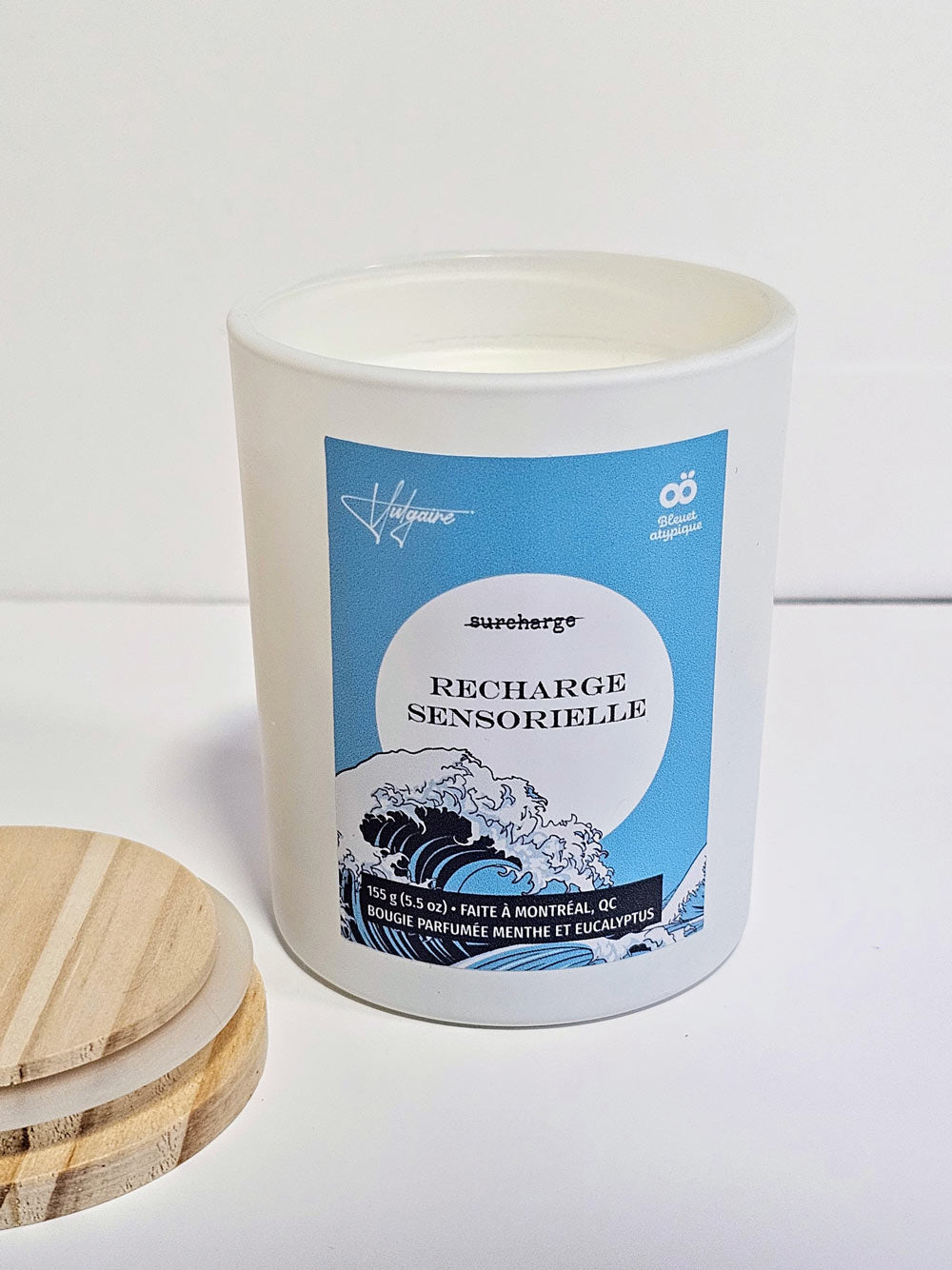 Bougies faites à la main - Avec ou sans odeur - Recharge sensorielle