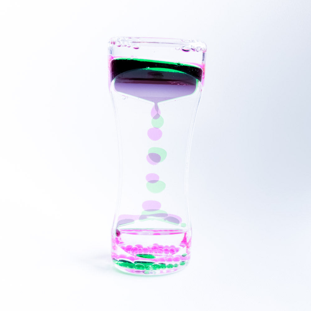 Sablier à bulles