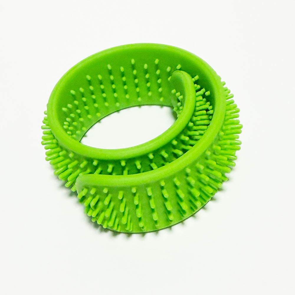 Bracelets texturés (lot de 6 couleurs)