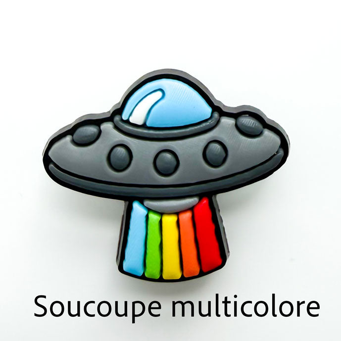 3 breloques Fusée au choix