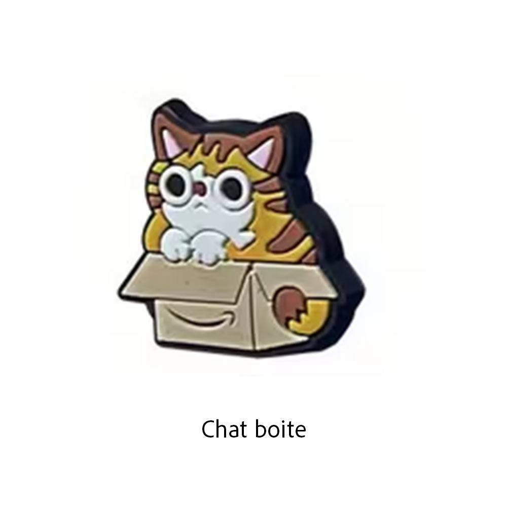 3 breloques animaux au choix (pins pour Crocs)
