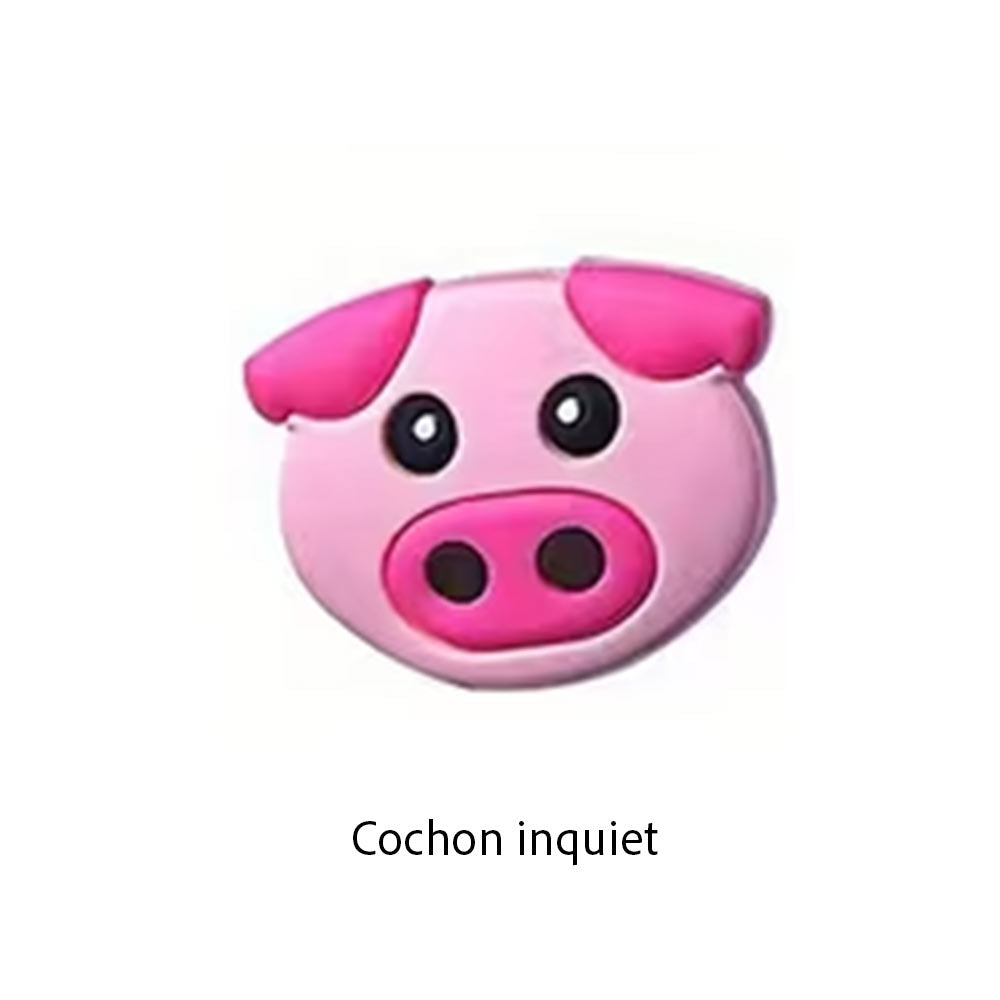3 breloques animaux au choix (pins pour Crocs)