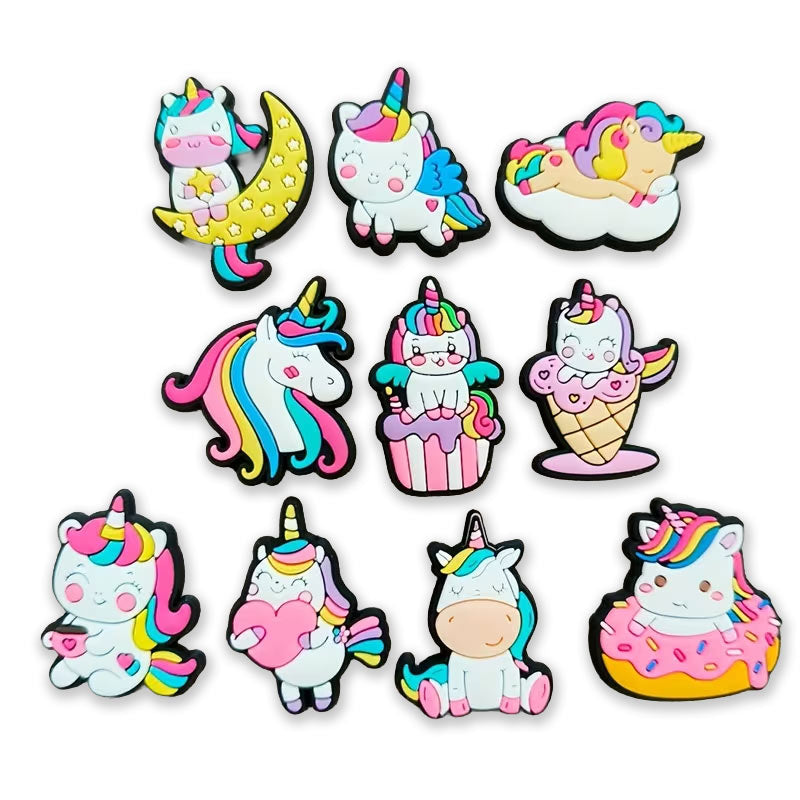 3 breloques licornes au choix (pins pour Crocs)