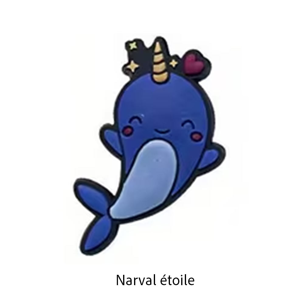 3 breloques animaux au choix (pins pour Crocs)