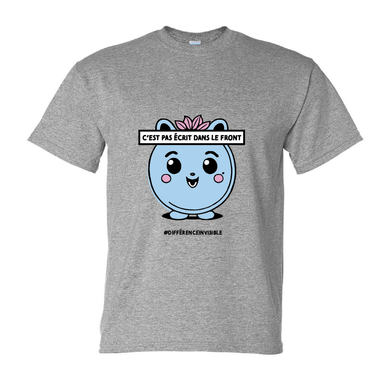 Children's t-shirt - Not neurotypical pantoute (heather blue)