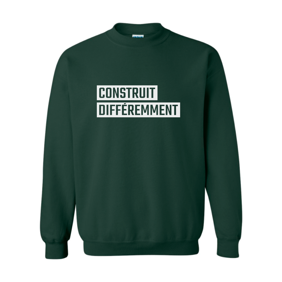 Crewneck - Construit différemment horizontal