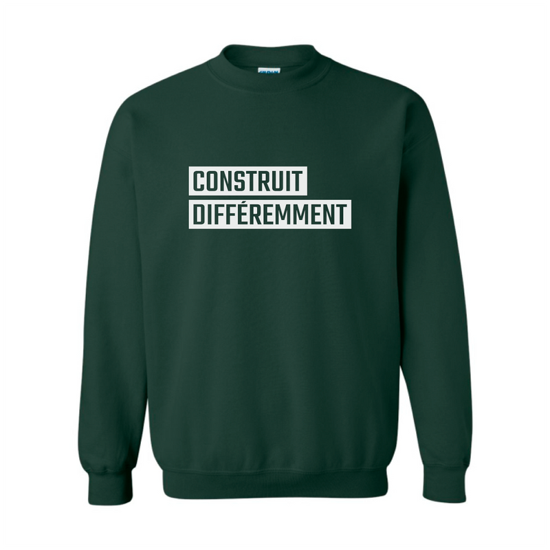Crewneck - Construit différemment horizontal