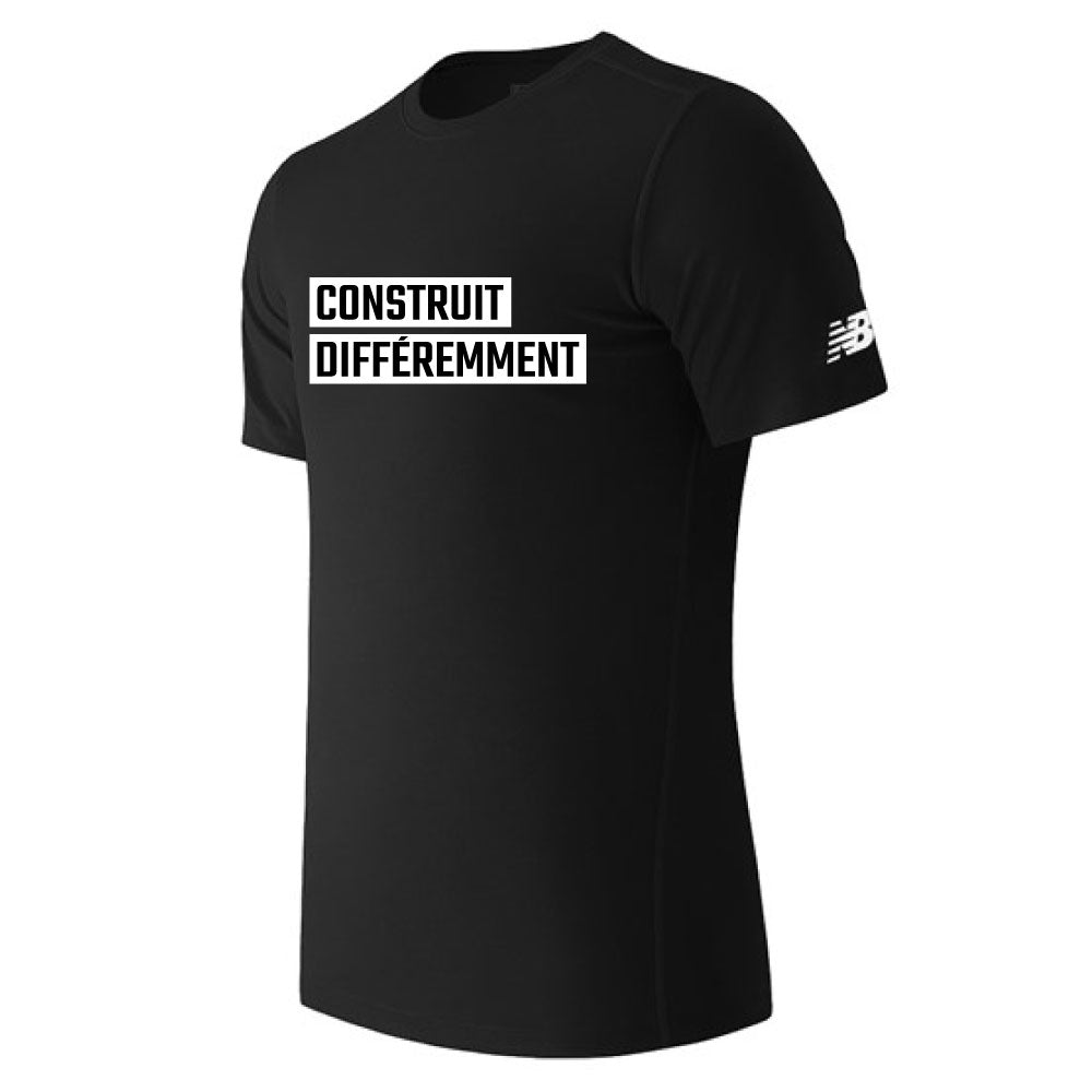 T-shirt NB sport homme - Construit différemment (noir)