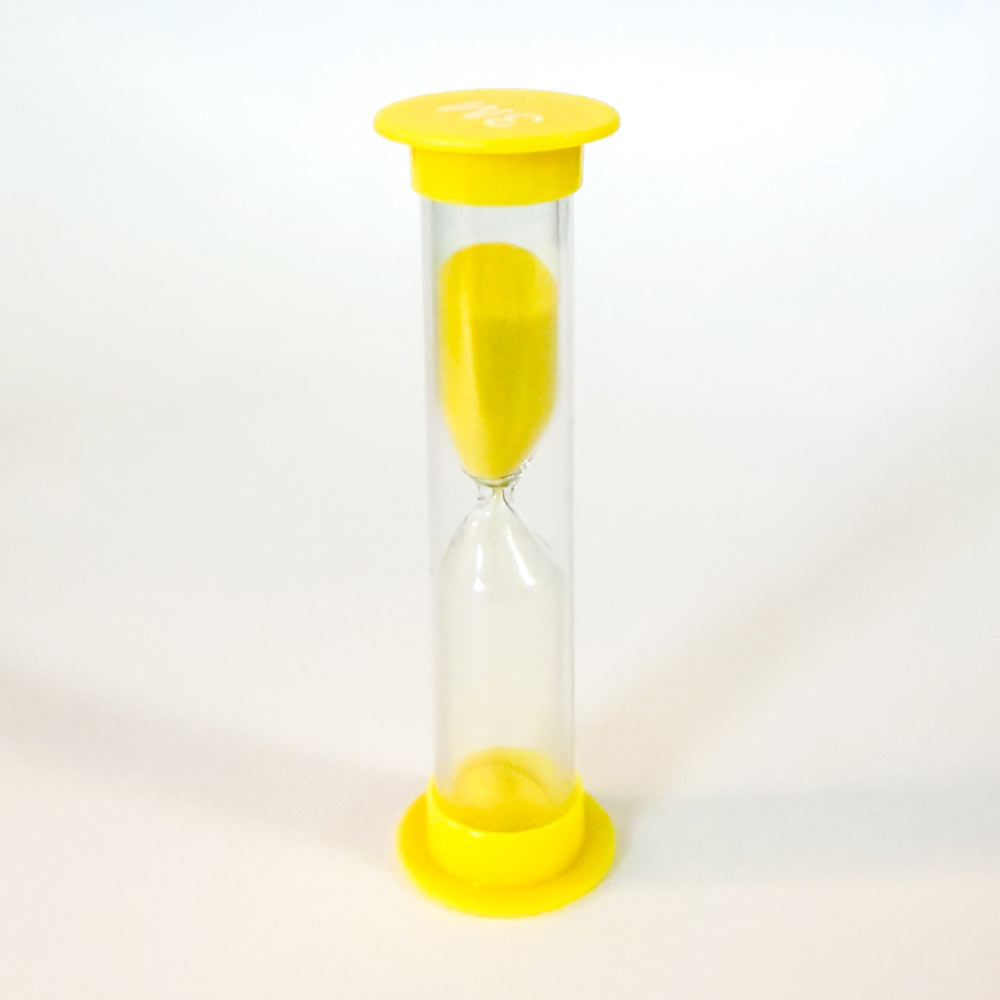 Mini sablier de couleur