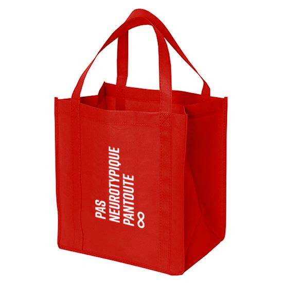 Ecological bags - Not neurotypical pantoute (red)