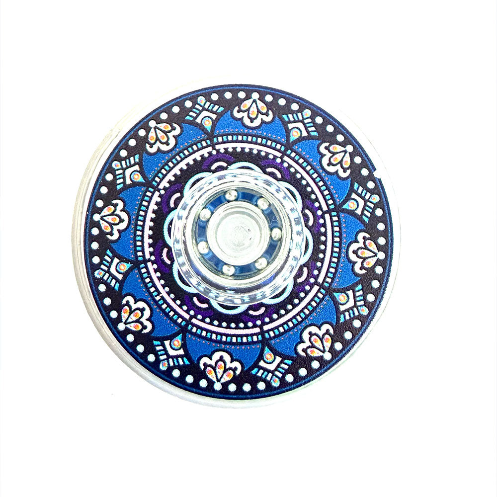 Toupie à doigts miniature à motifs