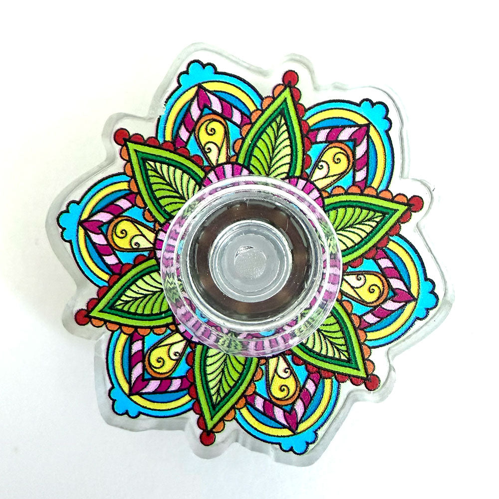 Toupie à doigts miniature à motifs