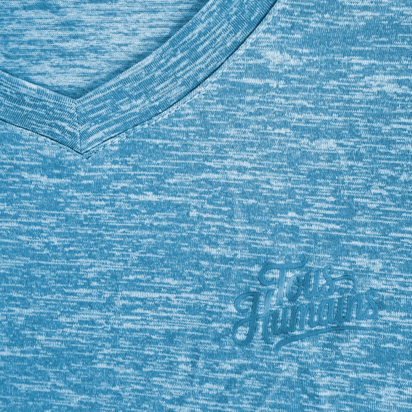 Tous humains - Ton sur ton DISCRET - Bleu