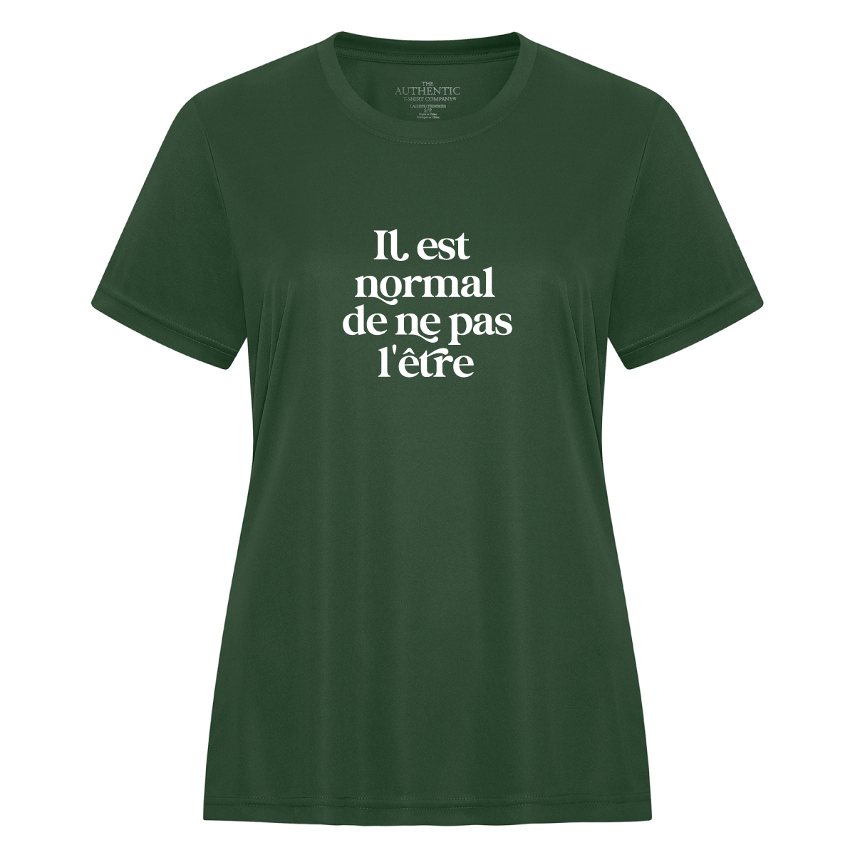 T-shirt sport - Il est normal de ne pas l'être