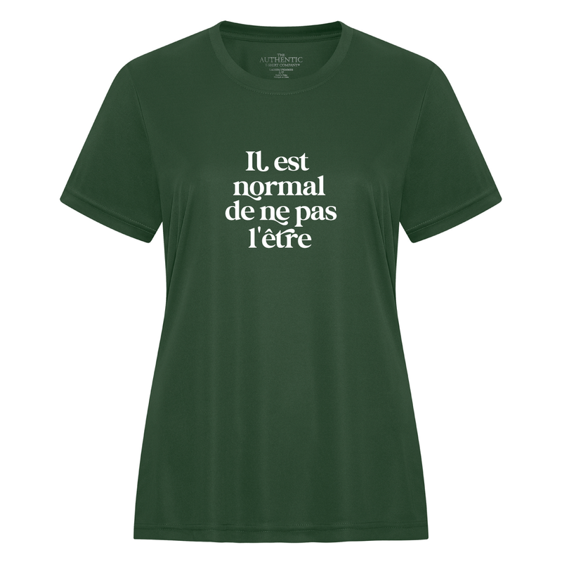 T-shirt sport - Il est normal de ne pas l'être