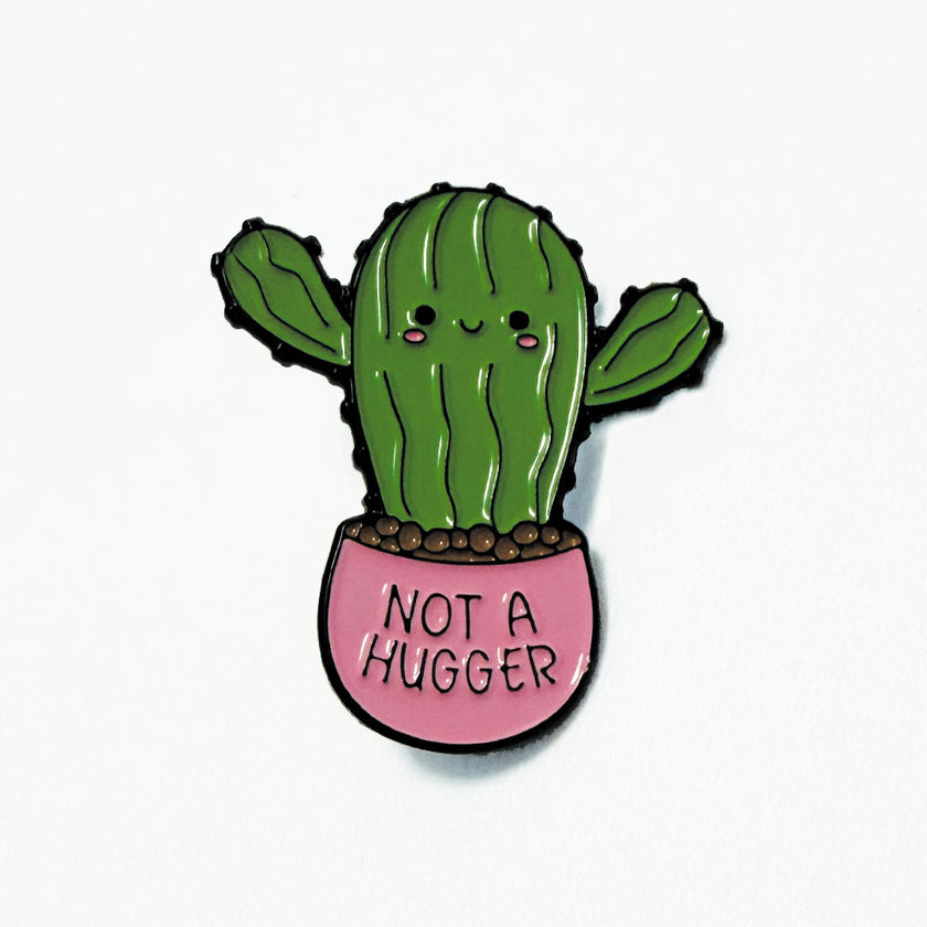 Not a hugger (1 épinglette)